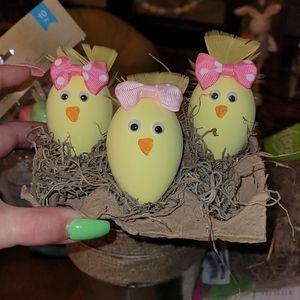 Little Rae dunn look a like farmhouse chick's